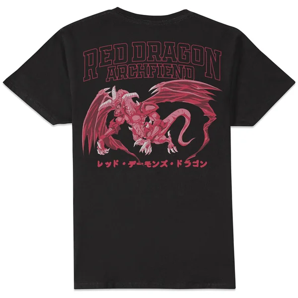 T-shirt Red Dragon Archfiend - Noir