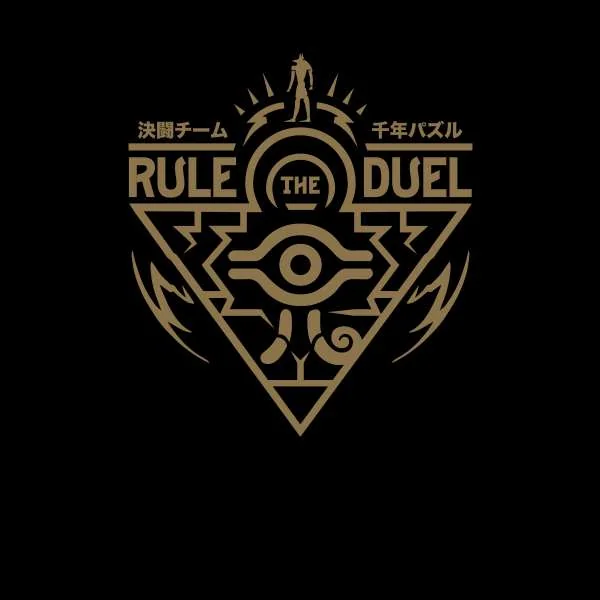 T-shirt unisexe Rule The Duel - Noir