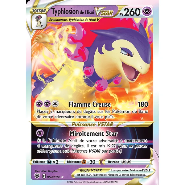 Typhlosion de Hisui 054/189