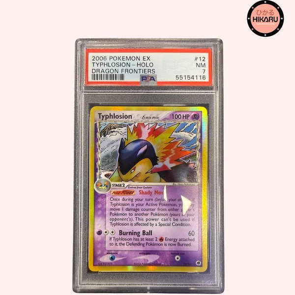 Typhlosion Espece Delta Holo Reverse PSA 7
