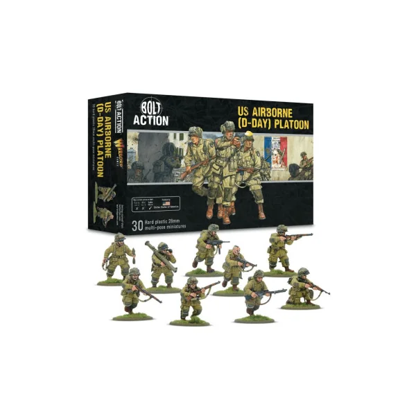 US Airborne (D-Day) Platoon - Bolt Action