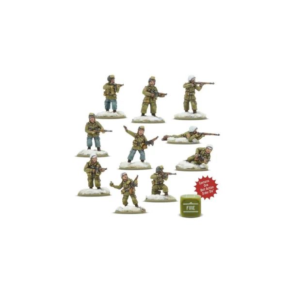 US Airborne Pathfinder Squad (Winter) - Bolt Action