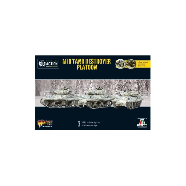 US M10 Tank Destroyer Platoon - Bolt Action