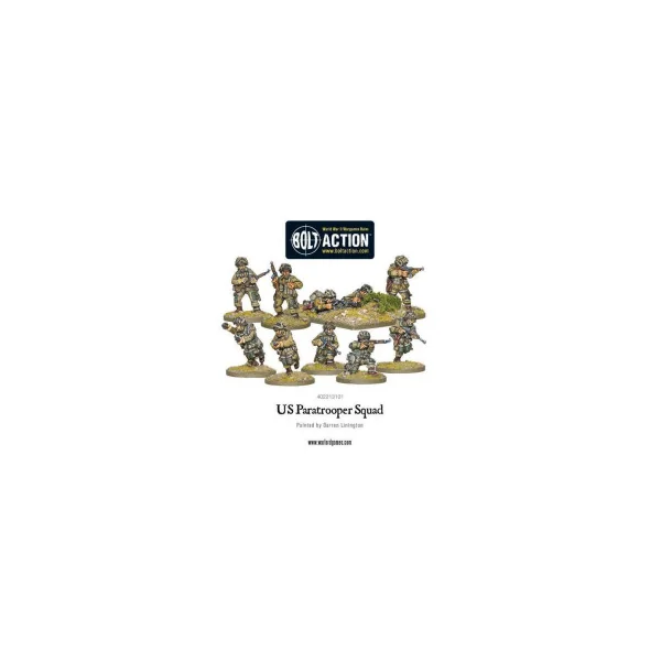 US Paratrooper Squad - Bolt Action