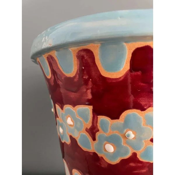 Vase tulipe C.A.B. Art Déco