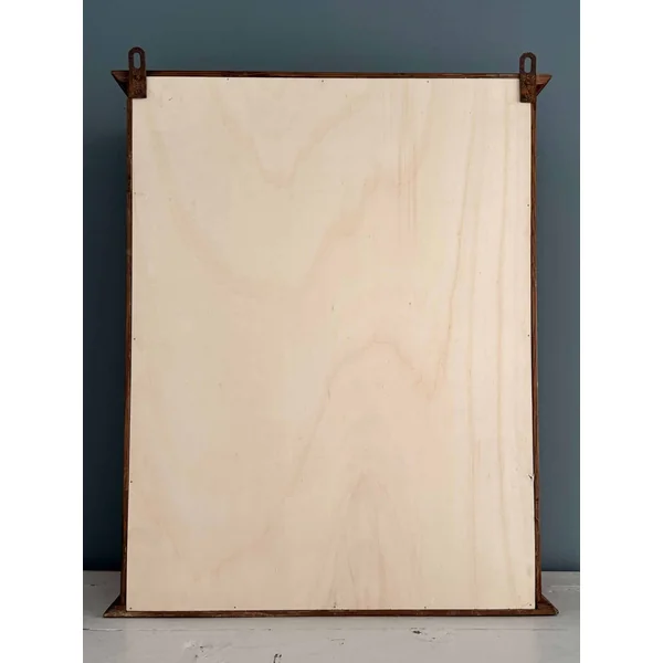 Vitrine murale 1900 en pitchpin
