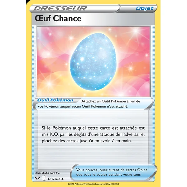Œuf Chance 167/202